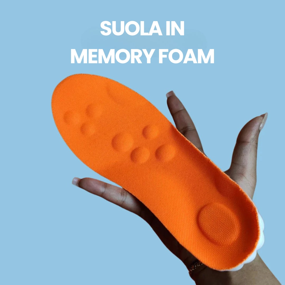 Suola Ortopedica in Memory Foam